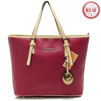 michael kors jet set saffiano reizen medium rood bakken Tassen Winkel x1odp378